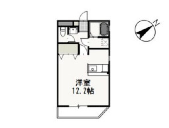 ヴィクトワール南方の物件間取画像